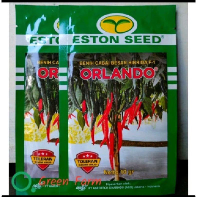 Cabe Besar Orlando F1 10gr Tahan Virus Original Pabrik