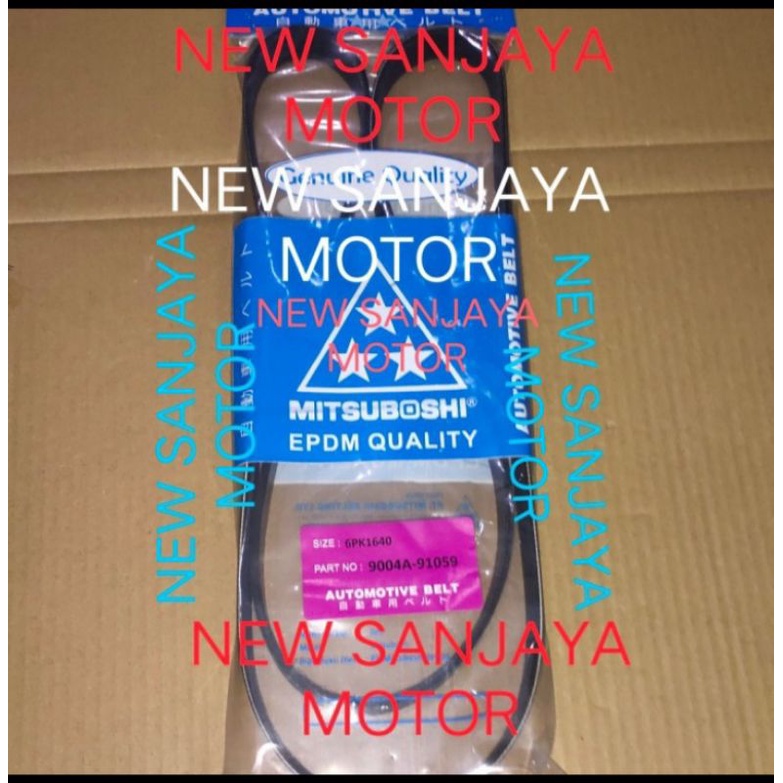 VAN BELT CARNIVAL BENSIN 6PK1580 CARNIVAL BENSIN MERK MITSUBOSHI
