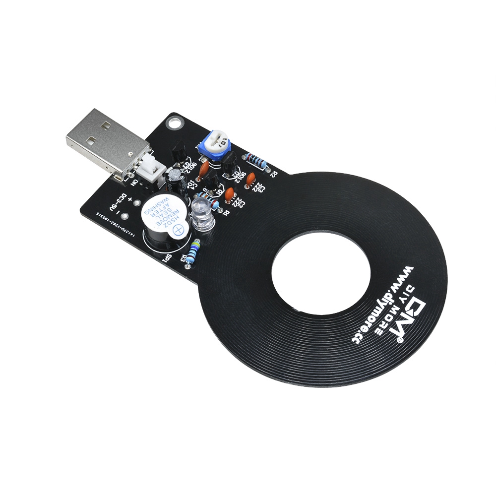 Modul Deteksi Elektronik Bahan Logam Dc 3v-5v Ukuran 60mm