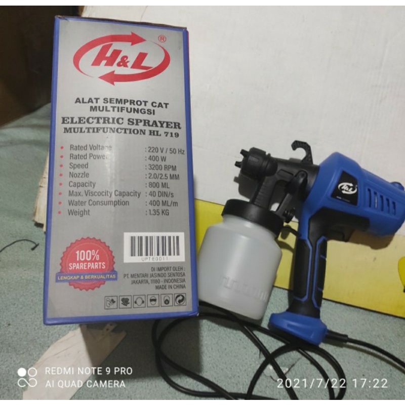 sprayer electric semprotan elektrik alat semprot alat penyemprot