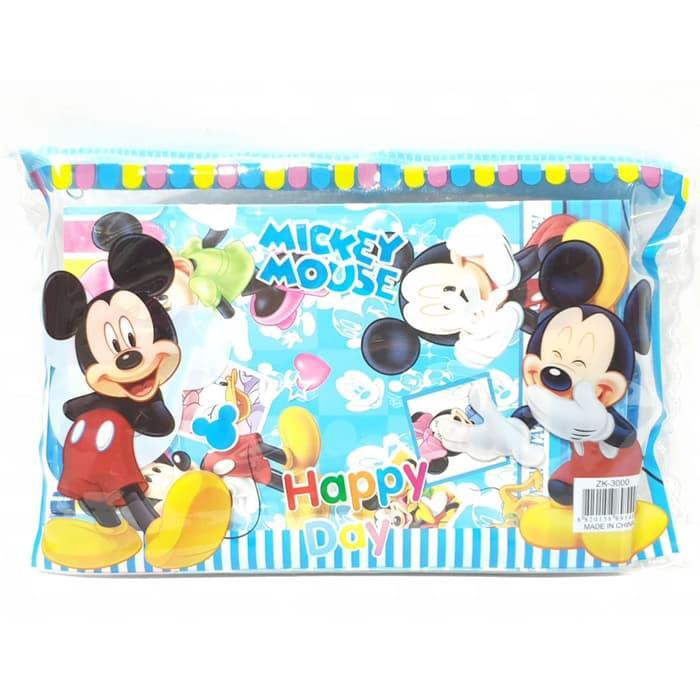 

Penawaran Menarik Stationery Set Kotak Pensil Alat Tulis Anak Mickey Mouse Biru 3000 Murah