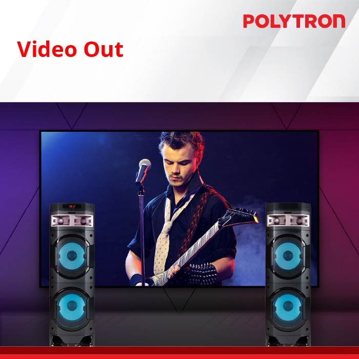 POLYTRON Active Speaker PAS 10D28 / PAS10D28 Spiker Aktif