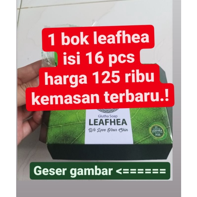 Harga promo leafhea satu box - kemasan terbaru.