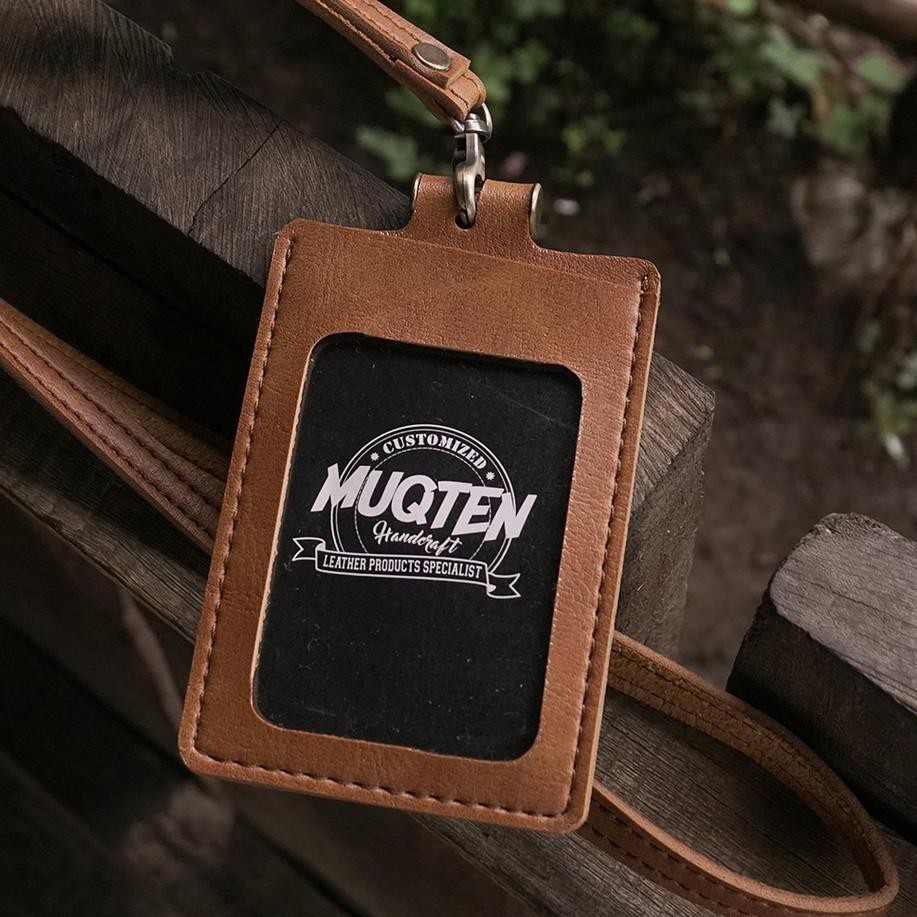

Name Tag / Id Card / Co Card Kulit Asli Garansi 100% Uang Kembali / Custom Nama Sultan Leathers