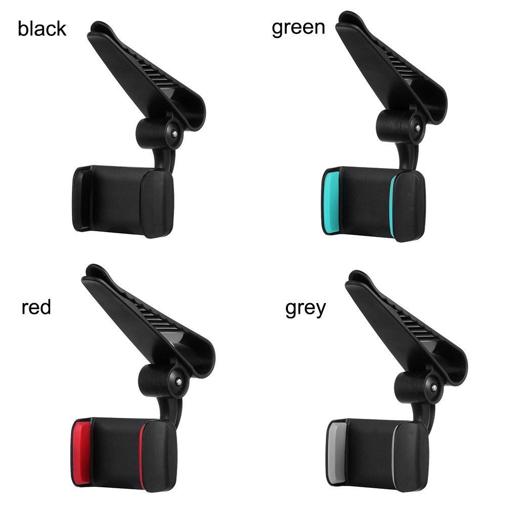 Populer Bracket Sun Visor Mobil Hitam GPS Cradle Klip Mount Extra-firm