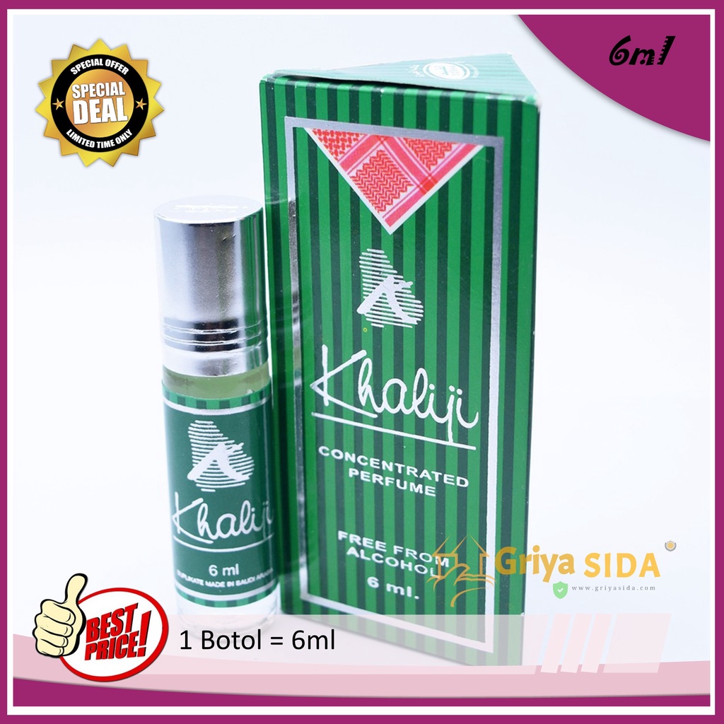 Parfum Khaliji 6ml alraehan aroma Khaliji al raehan mirip al rehab parfum Harga grosir PROMO!!