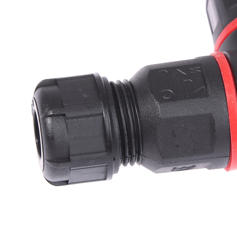 DEID IP68 Waterproof connector T Shape 3 Pin 250V 24A Cable Wire Gland Sleeve connect 210916
