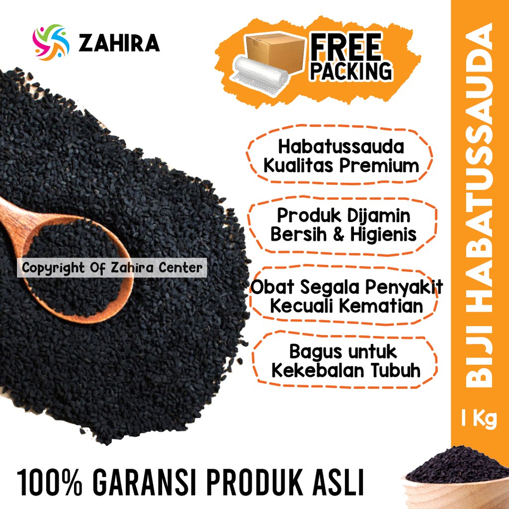 

Biji Jintan Hitam Murni 1Kg Kualitas Premium Habatussauda Habasi Arab Bersih Higienis Tanpa Campuran