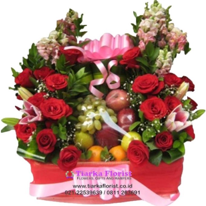 

PARCEL BUAH BUNGA BESAR / BIG PARCEL BUAH / FRUIT BASKET / PARCEL BUAH DFGDF64635