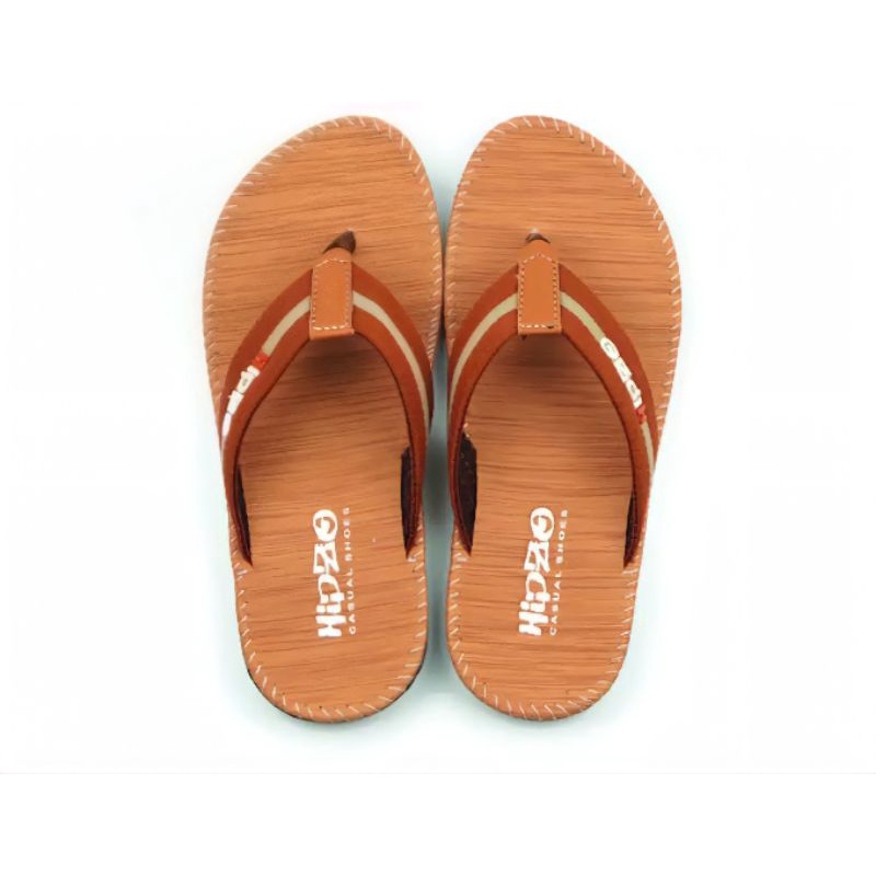 sendal  pria jepit kulit slide casual original Premium grade A terbaru kekinian-5