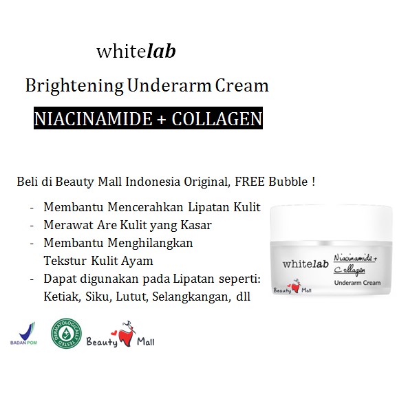Whitelab Brightening Underarm White Lab