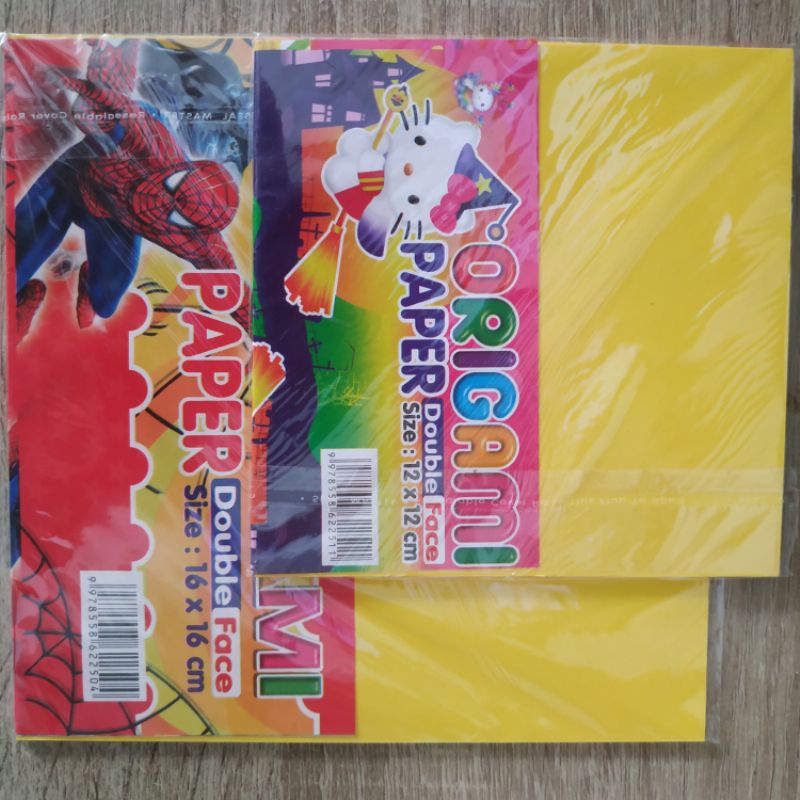 

KERTAS ORIGAMI WARNA DUA SISI