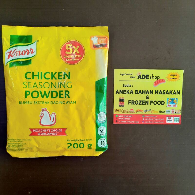 

penyedap kaldu ayam knorr 200gr gram