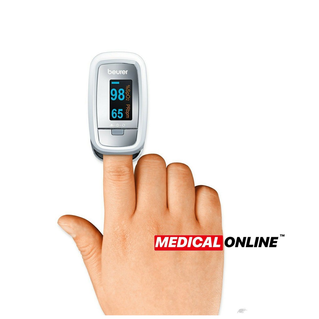 FINGER PULSE BEURER PO-30 / PO30 OXIMETER SATURASI OKSIGEN MEDICAL ONLINE MEDICALONLINE