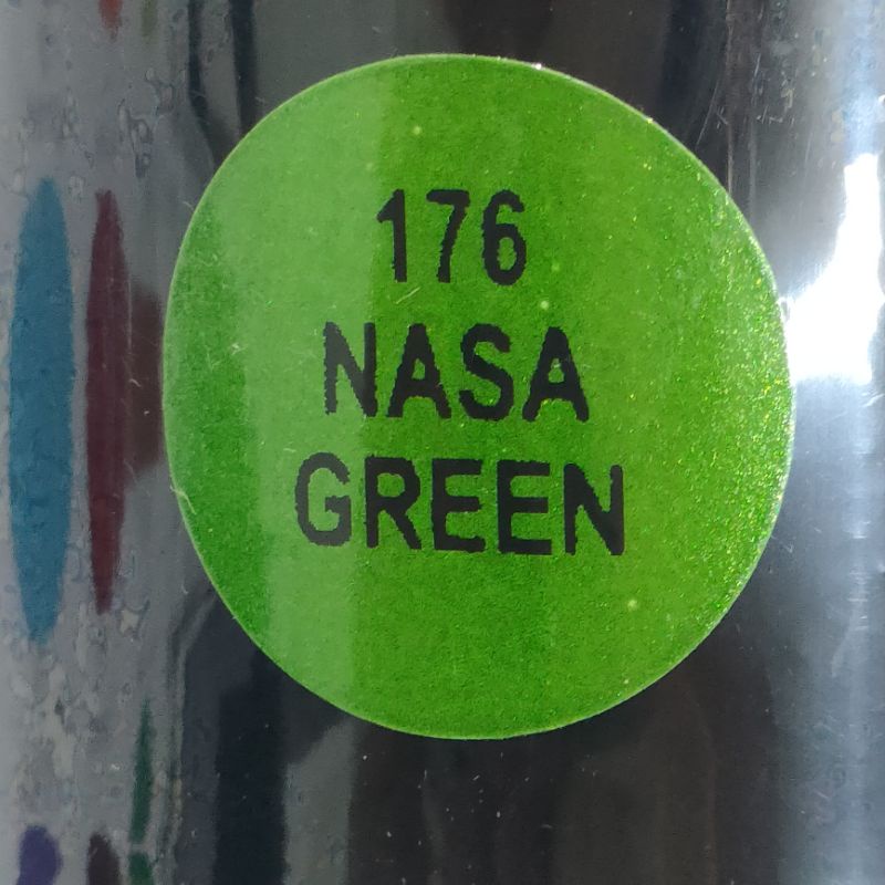 MAGIC Spray Paint Cat Semprot Serbaguna Hijau Metalik Nasa Green 176 Metalic 300cc Cat Pilox Pilok Magic cocok Untuk Benda Logam/Plastik