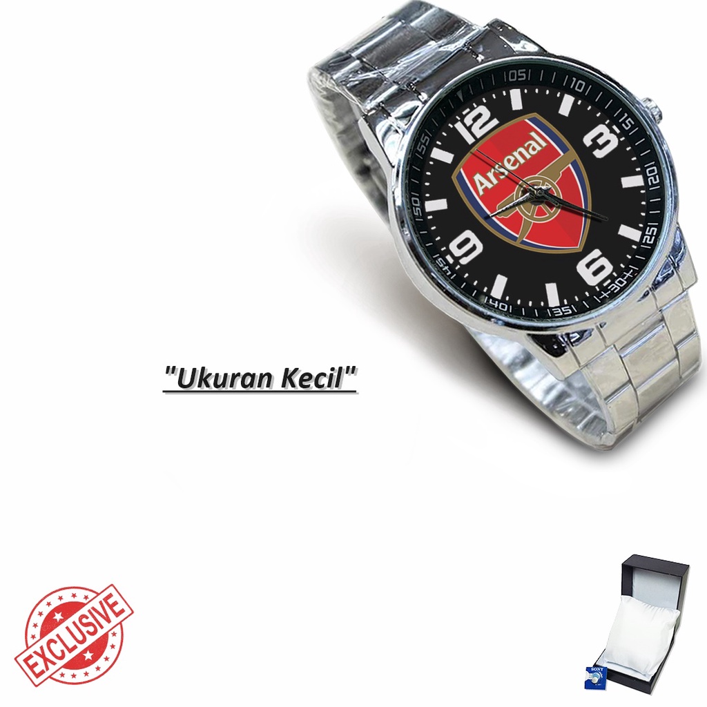 Jam Tangan Rantai Couple ARSENAL F.C (Nice)