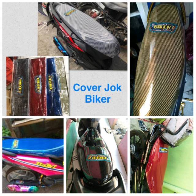Jok Motor Kulit Sarung Jok Motor Karbon Kevlar Bikers Ori Import Thai Waterproof Shopee Indonesia