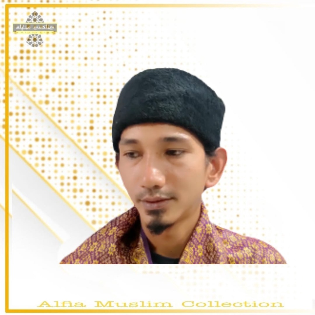 Peci Bulu / Kopyah Maiyah / Songkok Cak Nun / Kopiah Solat Kekinian / Peci Cak NUN /Kopiah Bulu