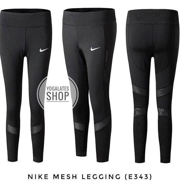 white nike yoga pants