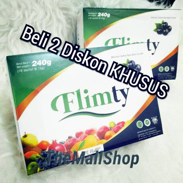 Flimty Fiber 16 Sachet 1 Box Grosir Distributor Agen Resmi