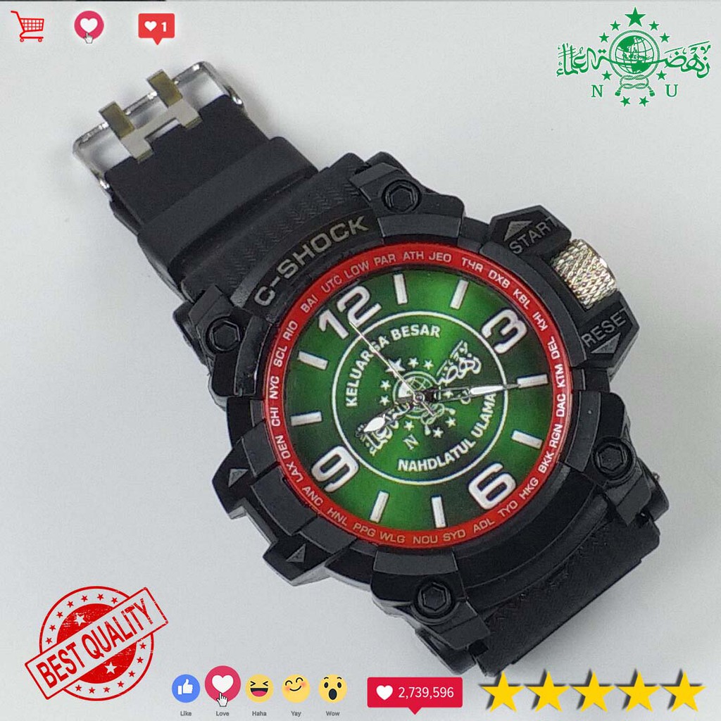 (SPECIAL EDITION) JAM TANGAN NAHDLATUL ULAMA {LIST MERAH}