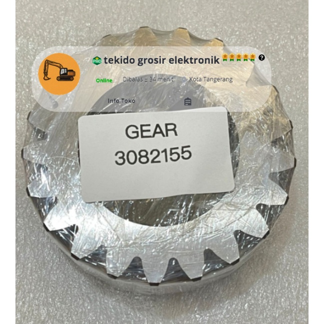 Gear Planetary T2 Travel Motor Zaxis 200 3082155