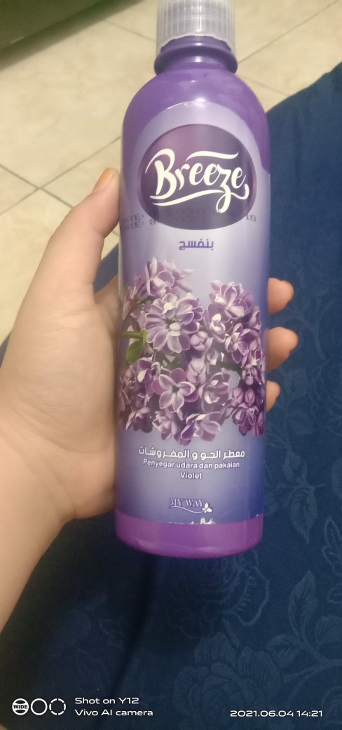 Breeze My Way Pengharum Ruangan Dan Pakaian/perabotan