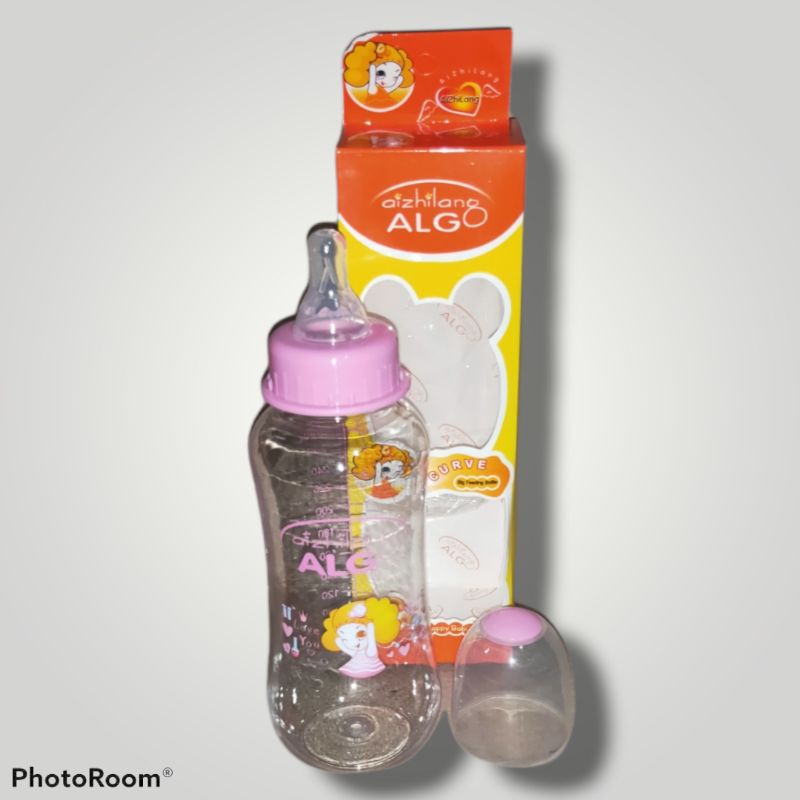 Botol susu baby algo 280ml / botol bayi algo berkualitas foodgrade SNI