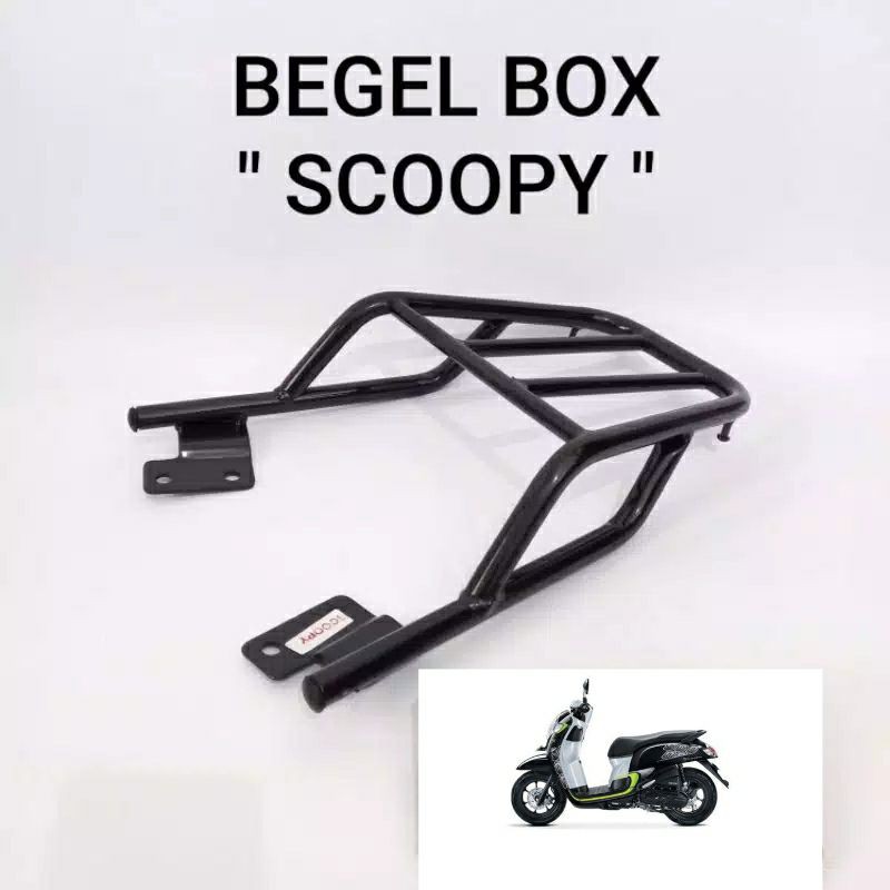 Bracket / begel box motor honda scoopy