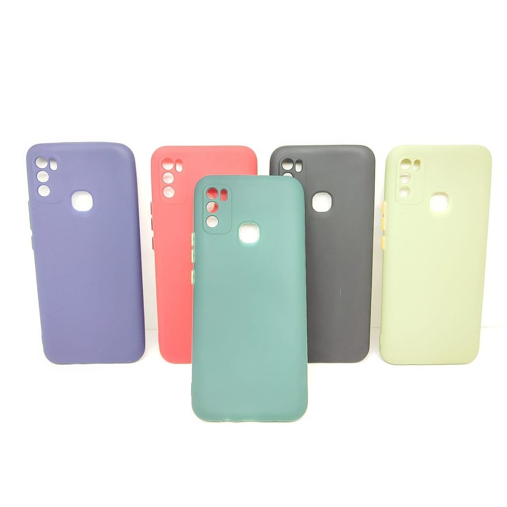 SMPC TPU Infinix Hot 9 Play X680 6.82 inchi SoftCase Macaron Protection Camera inch SoftCase Macaron