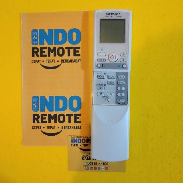 REMOTE AC SHARP CRMC-A745JBEZ ORIGINAL