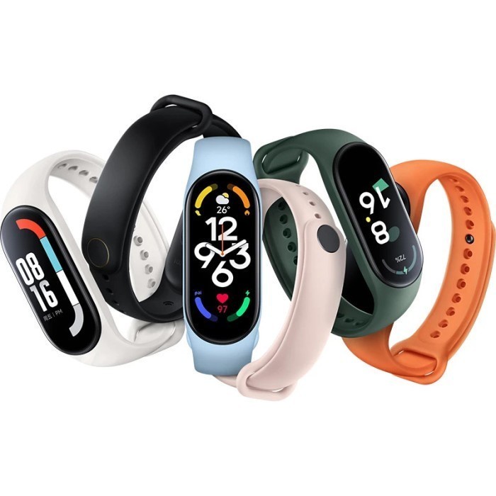 Mi Band Miband 7 AMOLED Jam Tangan Smartwatch Smart Band NON NFC Garansi Resmi