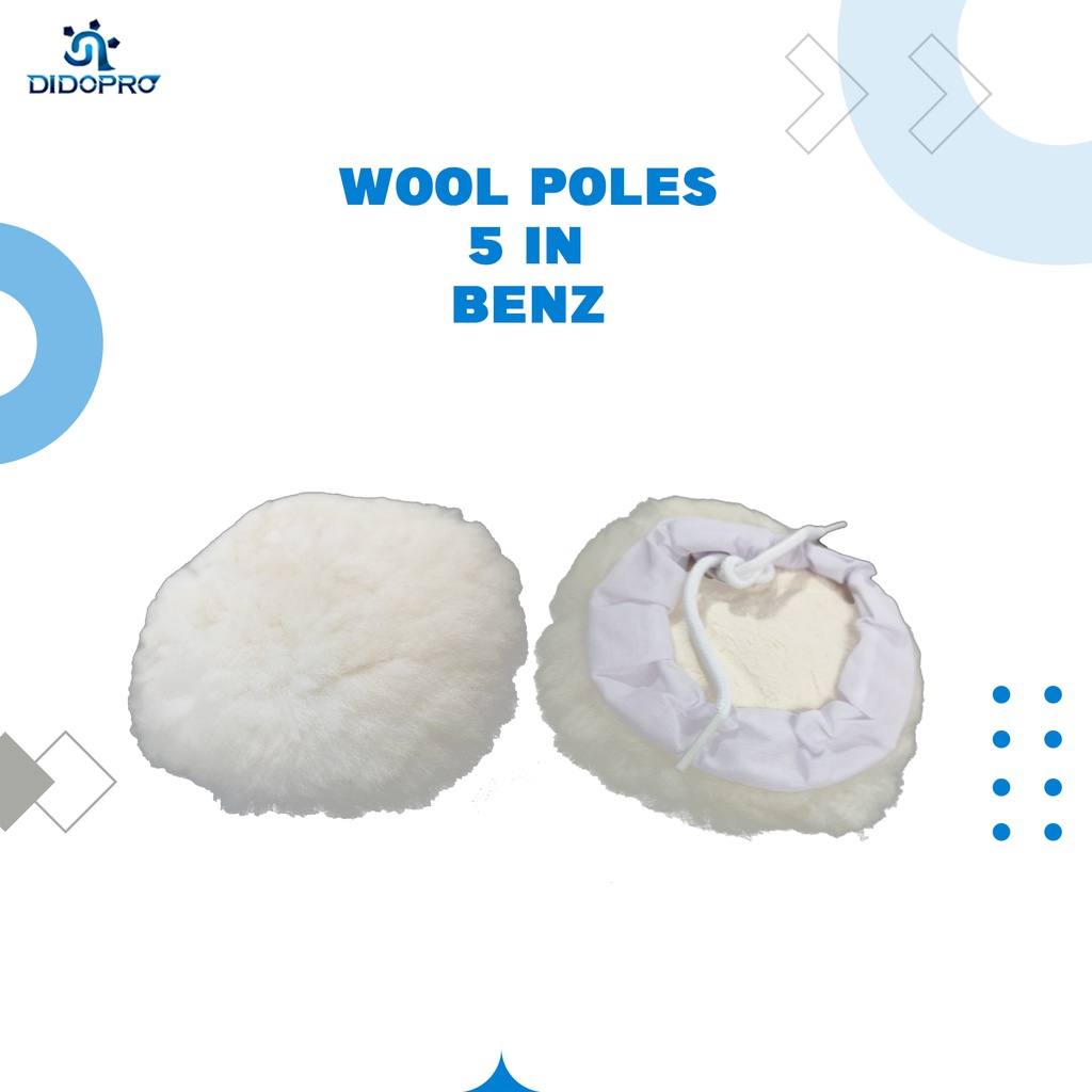 Wol Poles 5 inch Mollar - Wool Polish Bulu