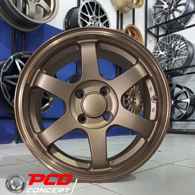 velg mobil HSR TIPE TOKYO R15 unt Brio,Sigra,Ayla dll