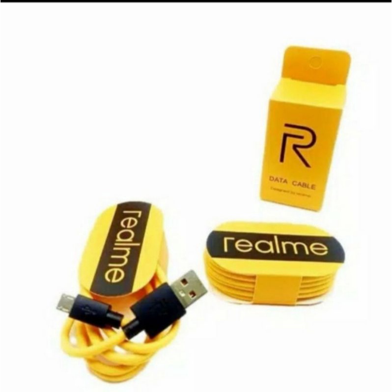 KABEL DATA REALME MICRO USB FAST CHARGING 2.4a  KABEL DATA REALME 5i -- ANDROID MICRO