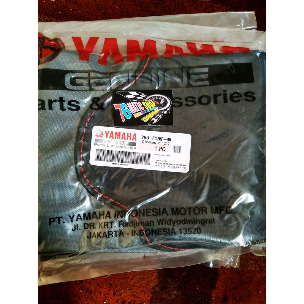 Sampul kulit cover jok Yamaha X ride original Kulit kain jok x ride original yamaha Berkualitas