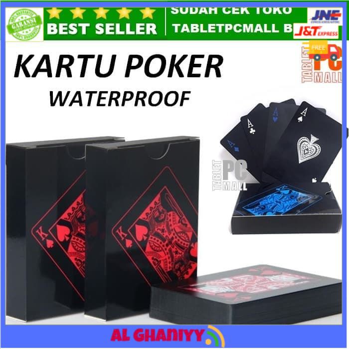 Kartu Poker Anti Air Kartu Remi Waterproof Plastic Playing Cards Set CE007