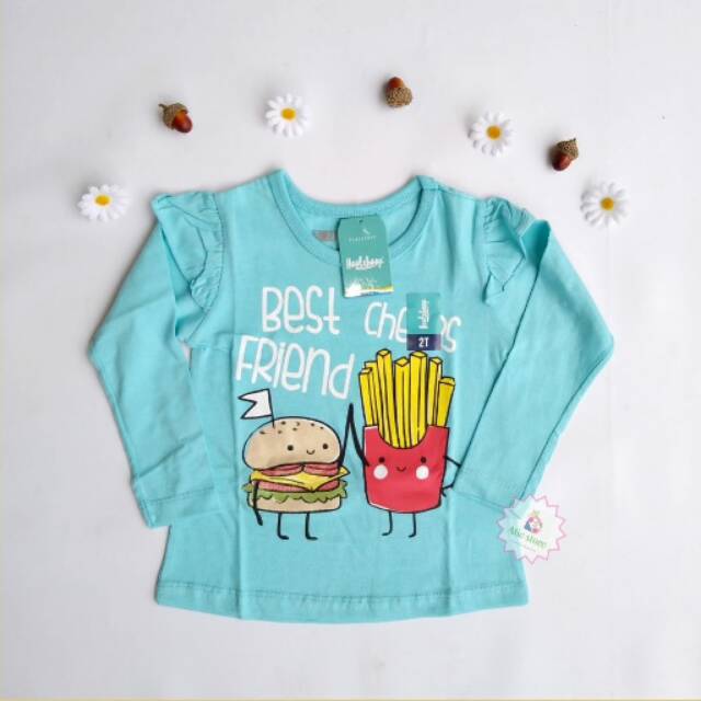Kaos anak Ruffle top