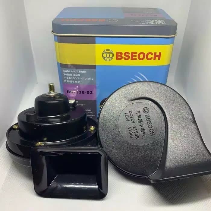 Klakson Keong Waterproof BSEOCH BS 138-02 Pabrikan BOSCH Kuat High Power