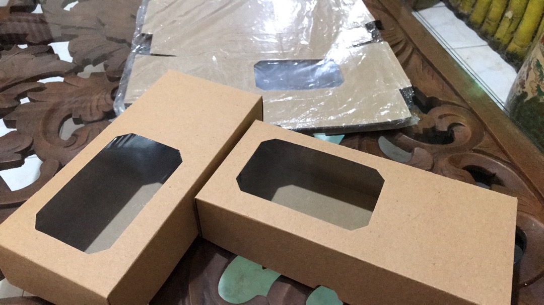 Brownies Box Eco M / Wadah Kue / Tempat Cake