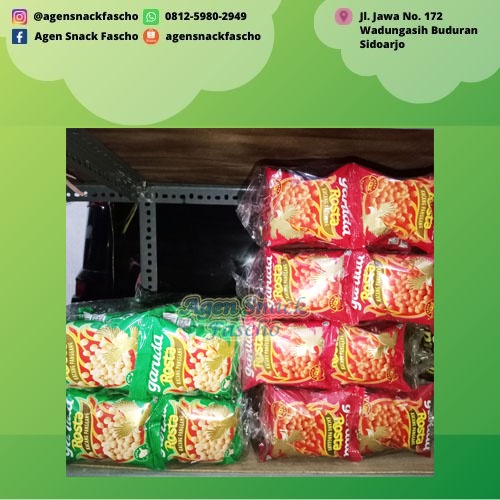 

Garuda Rosta Kacang Panggang Renceng 11 gram (1 renceng isi 10 pcs)