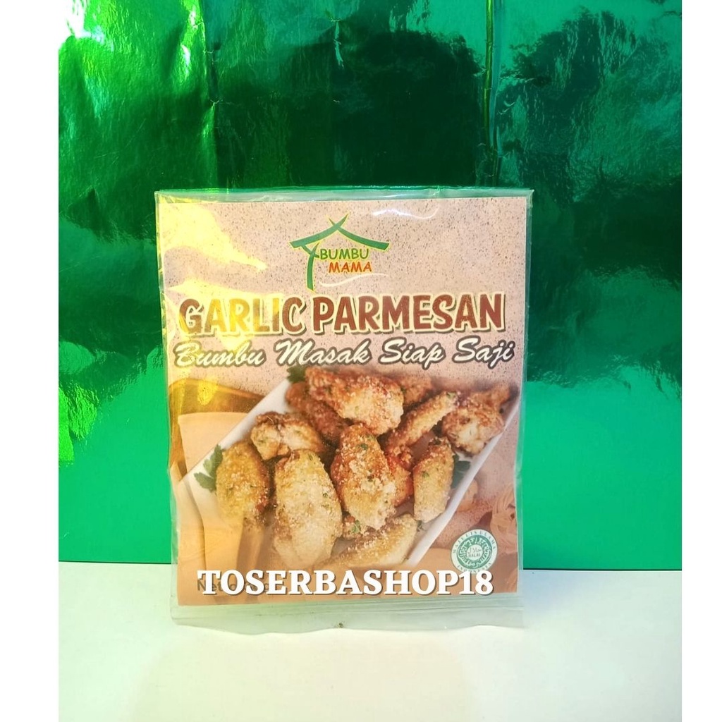 

BUMBU INSTAN / BUMBU MAMA BUMBU GARLIC PARMESAN 30GR