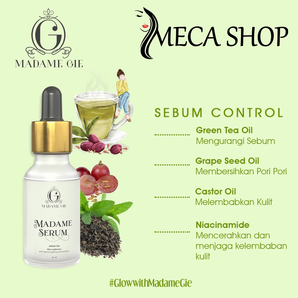 Madame Gie Toner | Facial Foam | Serum | Acne Solution - Skincare Anti Acne | Anti Aging