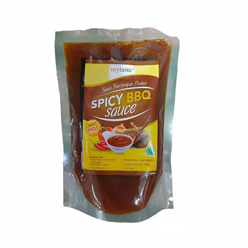 My Taste Spicy BBQ Sauce Level 2 500gr / My Taste Saus BBQ Pedas Level 2 500gr