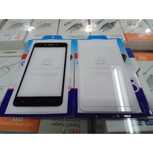Tempered Glass Oppo A37 Tempered Glass Full Lem - Hitam