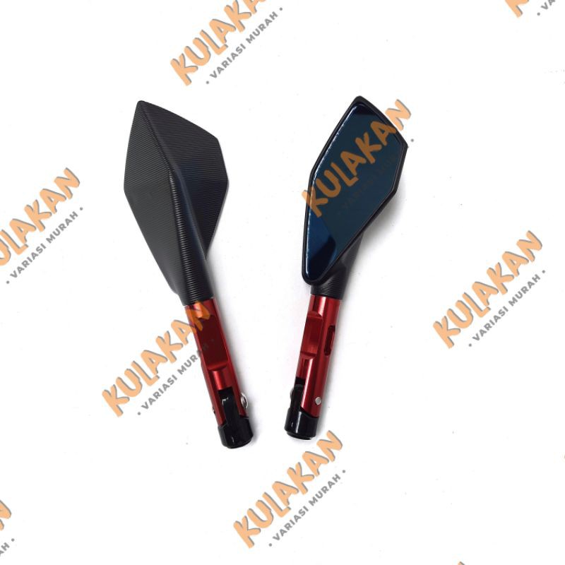 Spion Tomok Full CNC V2 Kaca Biru Universal