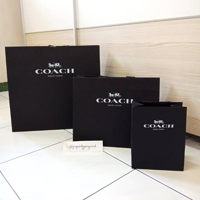 

Coach Paperbag Original paper bag authentic