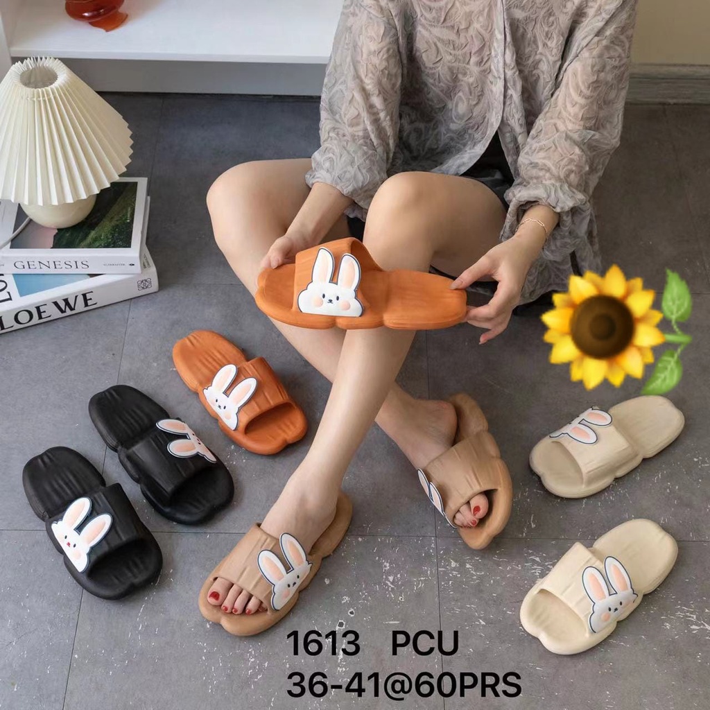 Sandal Karet Jelly Wedges Wanita import Model Terbaru Original Kekinian Impor Premium by AGUNG STYLE; Balance 1613