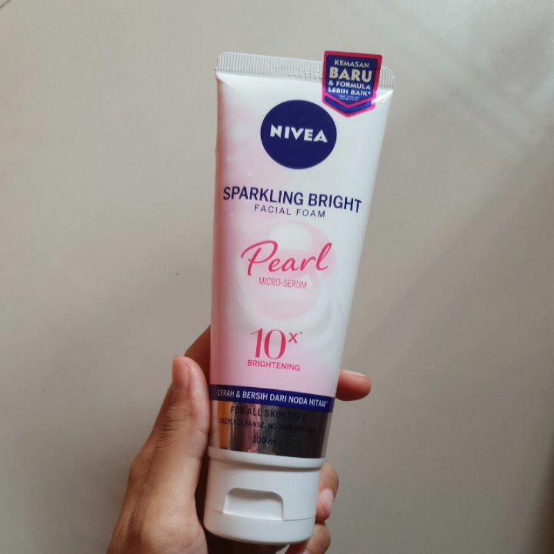 Nivea Sparkling Bright Facial Foam 100ml