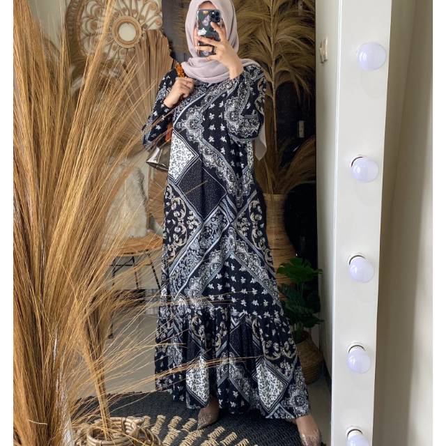 MOSCOW HOMIE DRESS LD 105 | VISCOSE